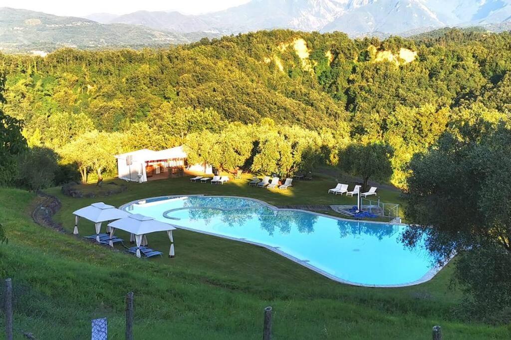 Appartamento La Mimosa Monti di Licciana Nardi Kültér fotó